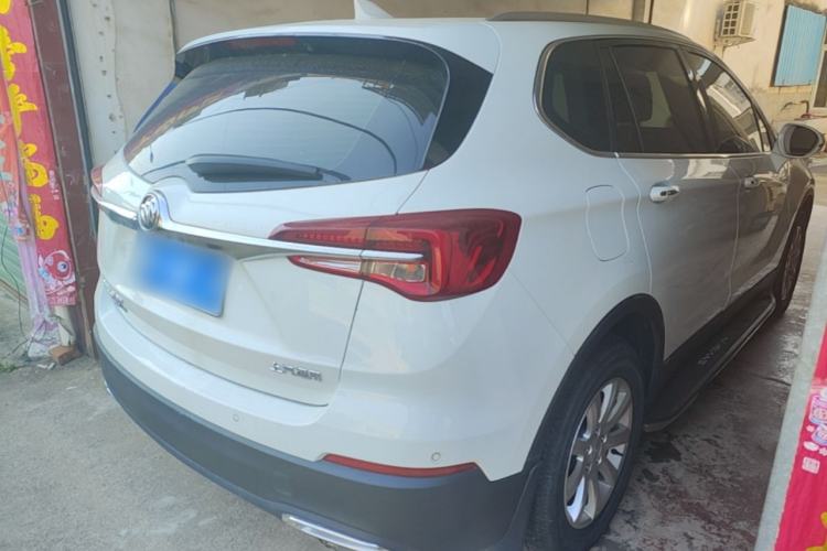 Used Buick Envision 2021 532T Two-Wheel-Drive Elite Version Rear Right 45 Deg