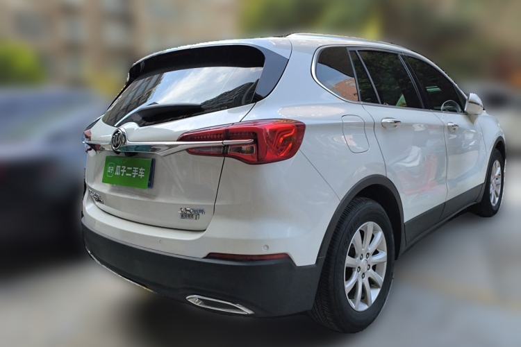 Used Buick Envision 2021 532T Two-Wheel-Drive Luxury Version Rear Right 45 Deg