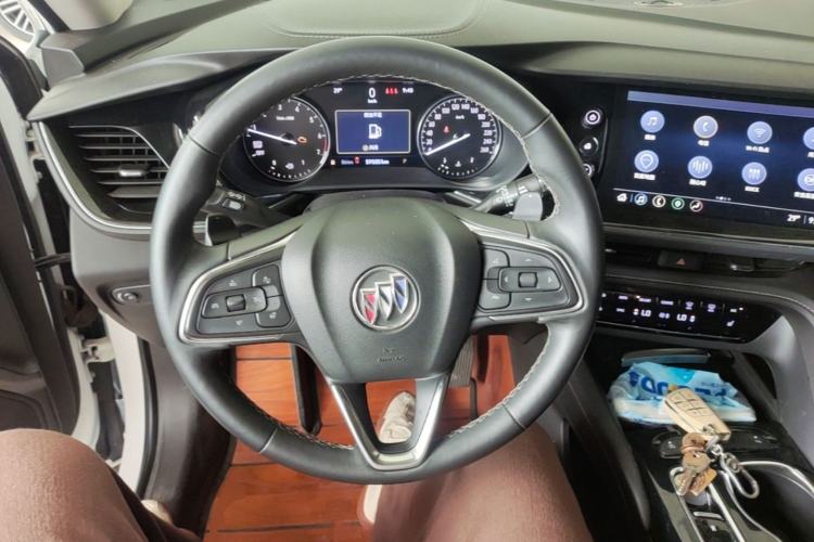 Used Buick Envision 2021 Encore Plus 652T Five-Seat Luxury Model Steering Wheel
