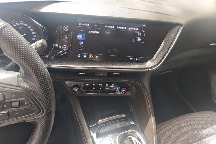 Used Buick Envision 2022 Encore S 552T Two-Wheel Drive Elite Model Audio And AC Panel