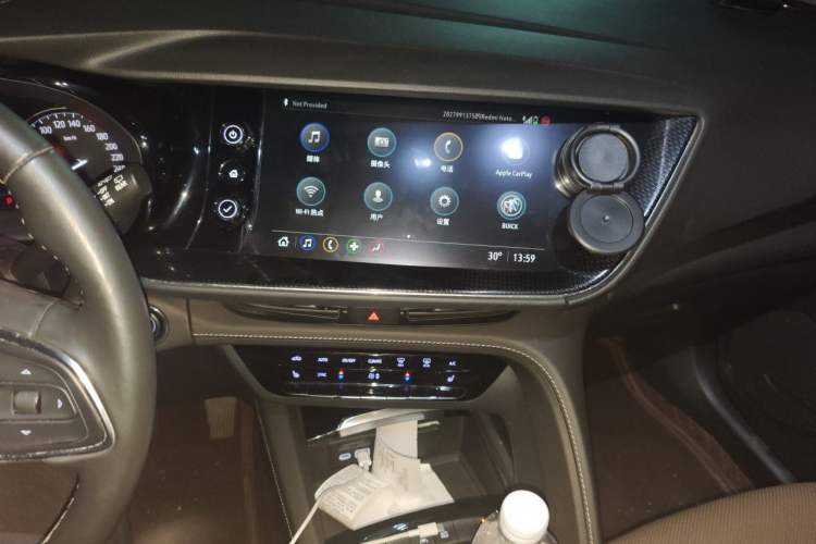Used Buick Envision 2022 Encore Plus 652T Five-Seat Luxury Model Audio And AC Panel