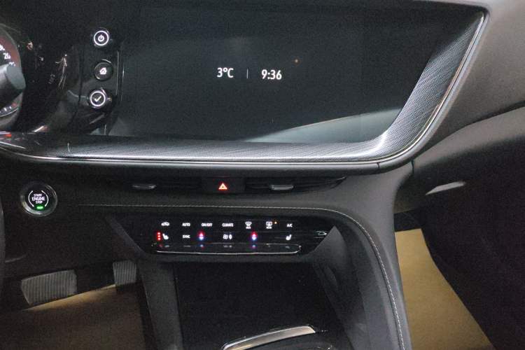 Used Buick Envision 2022 Encore S 652T Two-Wheel-Drive Luxury Model Audio And AC Panel