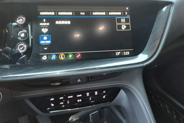 Used Buick Envision 2022 Facelift Encore S 552T Two-Wheel-Drive Luxury Model Audio And AC Panel