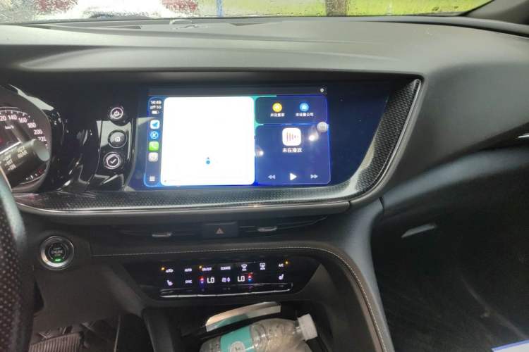 Used Buick Envision 2022 Encore Plus 652T Five-Seat Luxury Model Audio And AC Panel