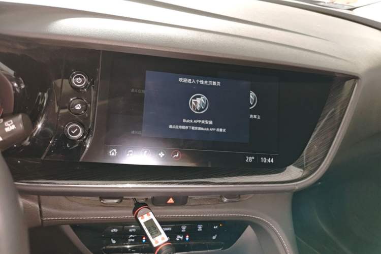 Used Buick Envision 2022 Encore S 652T Two-Wheel-Drive Luxury Model Audio And AC Panel