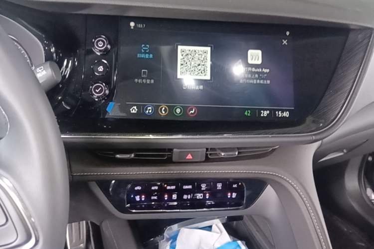 Used Buick Envision 2022 Facelift Encore S GS Two-Wheel Drive Smart Enjoyment Sporty Model Audio And AC Panel
