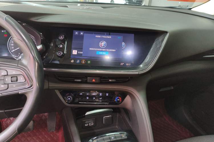 Used Buick Envision 2022 Encore S 652T Two-Wheel Drive Elite Model Audio And AC Panel