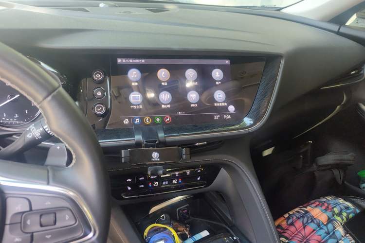 Used Buick Envision 2022 Facelift Encore S 552T Two-Wheel-Drive Luxury Model Audio And AC Panel
