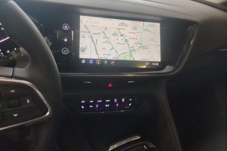 Used Buick Envision 2022 Facelift Encore S 552T Two-Wheel-Drive Luxury Model Audio And AC Panel