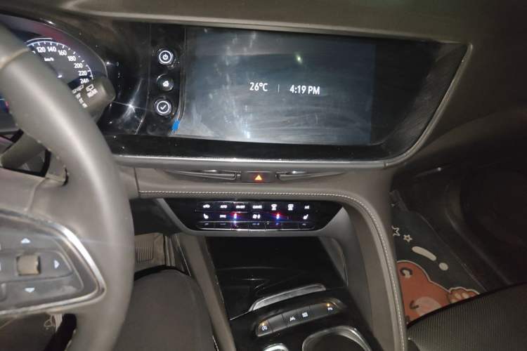 Used Buick Envision 2022 Encore S 552T Two-Wheel-Drive Luxury Model Audio And AC Panel