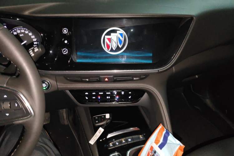 Used Buick Envision 2022 Encore Plus 652T Five-Seat All-Wheel-Drive Luxury Model Audio And AC Panel
