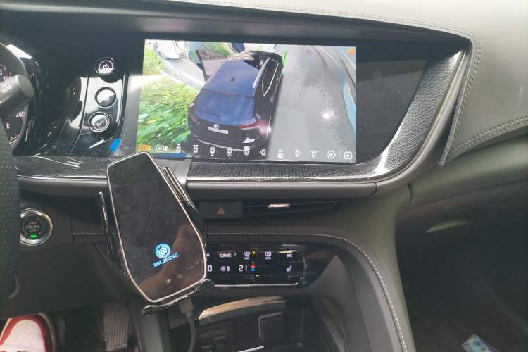 Used Buick Envision 2022 Facelift Encore S 552T Two-Wheel-Drive Luxury Model Audio And AC Panel