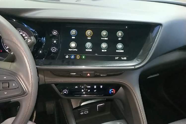 Used Buick Envision 2022 Encore S 652T Two-Wheel Drive Elite Model Audio And AC Panel
