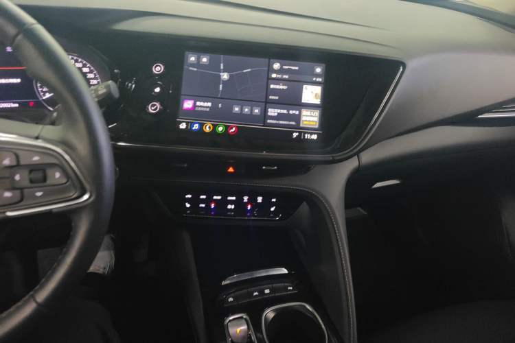 Used Buick Envision 2022 Encore Plus 652T Five-Seat Luxury Model Audio And AC Panel