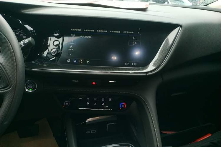 Used Buick Envision 2022 Facelift Encore S 552T Two-Wheel Drive Elite Model Audio And AC Panel