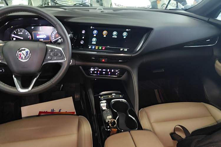 Used Buick Envision 2022 Encore Plus 652T Five-Seat Luxury Model Audio And AC Panel