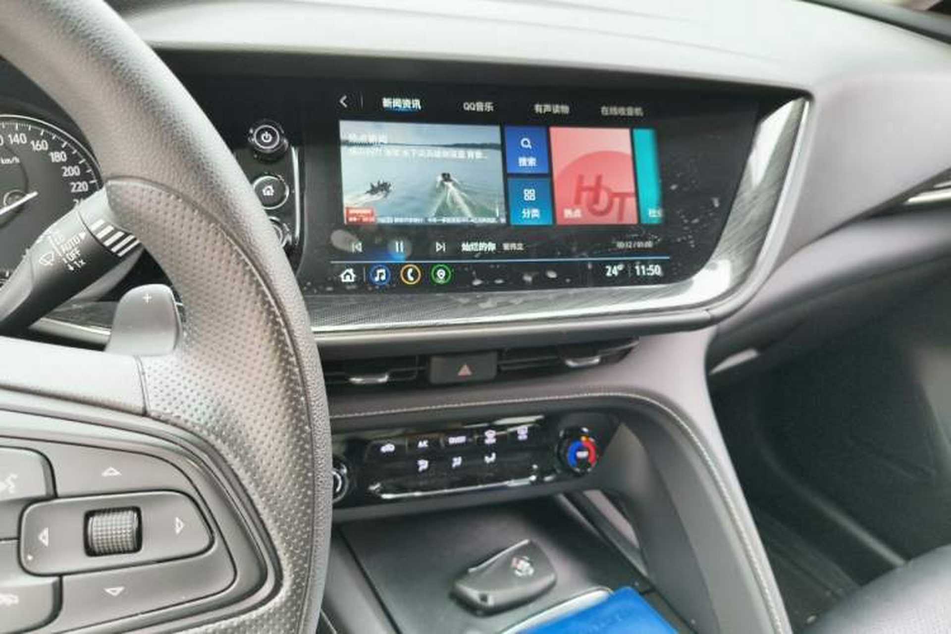 Used Buick Envision 2022 Encore S 652T Two-Wheel Drive Elite Model Audio And AC Panel