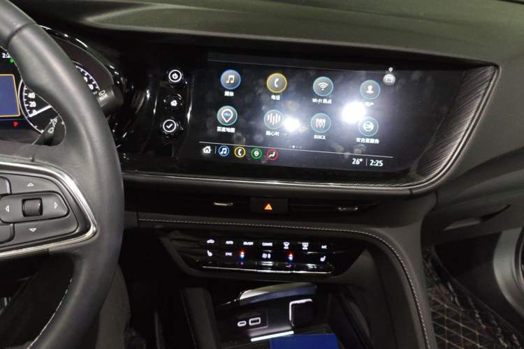 Used Buick Envision 2022 Facelift Encore S 552T Two-Wheel-Drive Luxury Model Audio And AC Panel