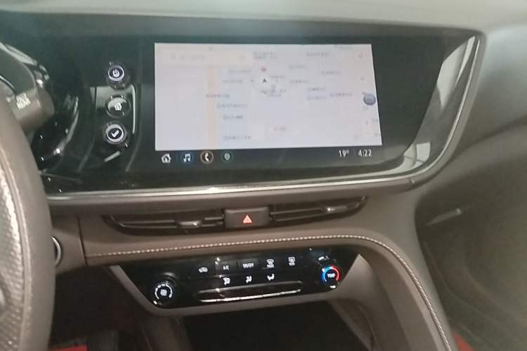 Used Buick Envision 2022 Encore S 552T Two-Wheel Drive Elite Model Audio And AC Panel