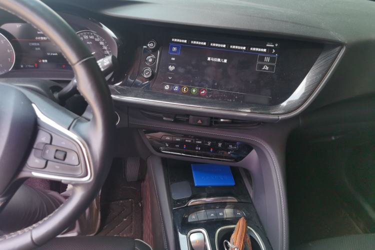 Used Buick Envision 2022 Encore Plus 652T Five-Seat Luxury Model Audio And AC Panel