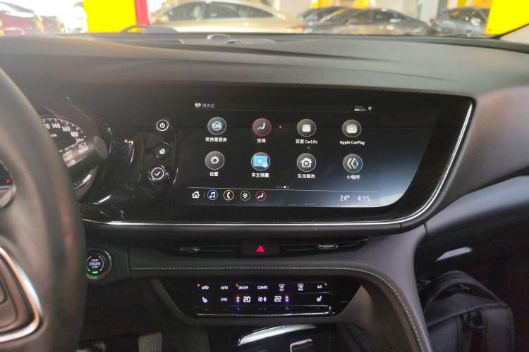Used Buick Envision 2022 Facelift Encore S 552T Two-Wheel-Drive Luxury Model Audio And AC Panel
