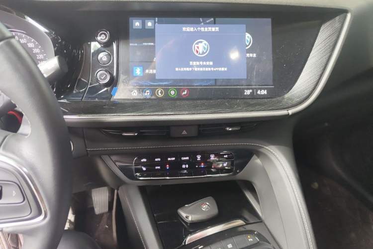 Used Buick Envision 2022 Encore S 552T Two-Wheel-Drive Luxury Model Audio And AC Panel