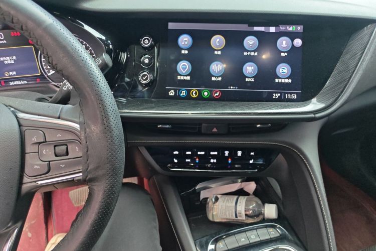 Used Buick Envision 2022 Encore S 652T Two-Wheel-Drive Luxury Model Audio And AC Panel