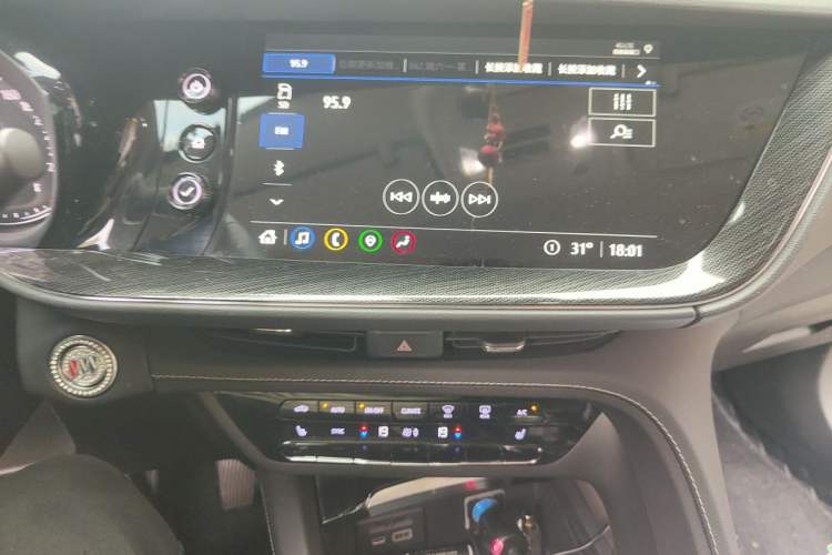 Used Buick Envision 2022 Encore S 552T Two-Wheel-Drive Luxury Model Audio And AC Panel