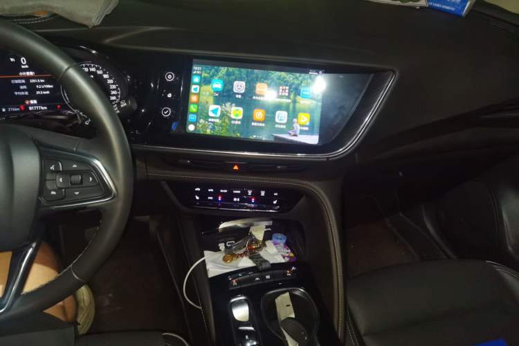 Used Buick Envision 2022 Encore S 652T Two-Wheel-Drive Luxury Model Audio And AC Panel