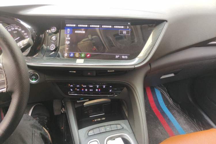 Used Buick Envision 2022 Encore S 552T Two-Wheel-Drive Luxury Model Audio And AC Panel