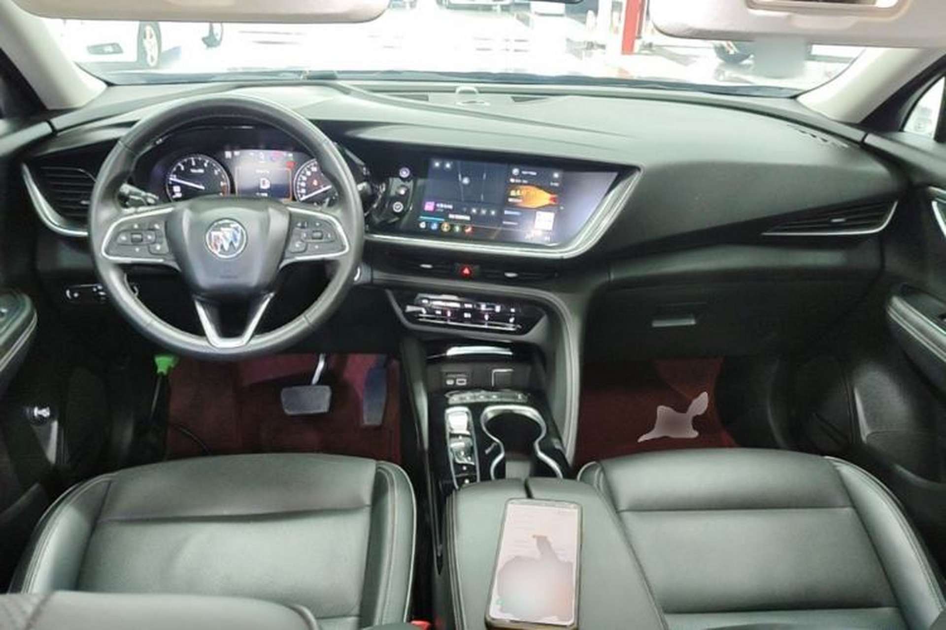 Used Buick Envision 2022 Encore Plus 652T Five-Seat All-Wheel-Drive Luxury Model Center Console