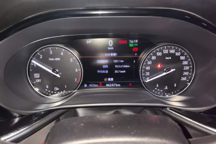 Used Buick Envision 2022 Encore S GS Two-Wheel Drive Smart & Sporty Model Instrument Cluster