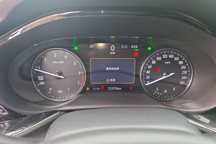 Used Buick Envision 2022 Encore Plus 652T Five-Seat Luxury Model Instrument Cluster
