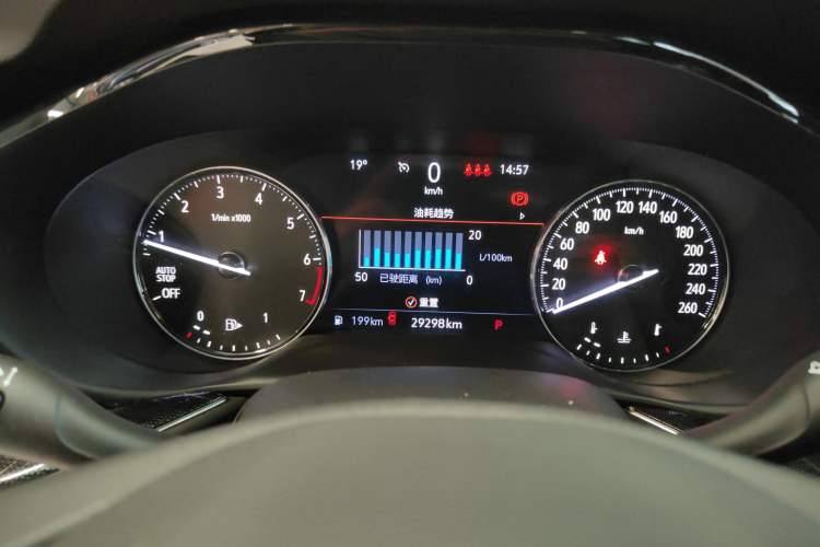 Used Buick Envision 2022 Facelift Encore S 552T Two-Wheel-Drive Luxury Model Instrument Cluster