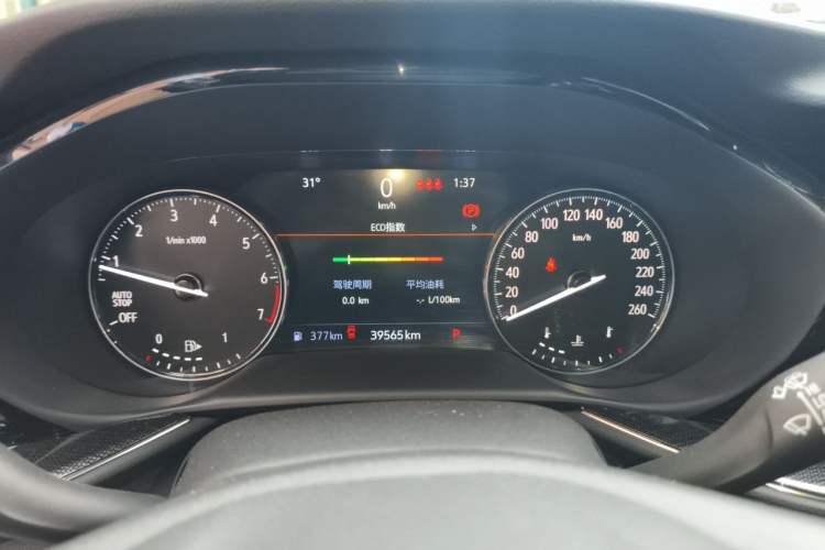 Used Buick Envision 2022 Facelift Encore S 552T Two-Wheel-Drive Luxury Model Instrument Cluster