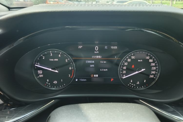 Used Buick Envision 2022 Encore Plus 652T Five-Seat Luxury Model Instrument Cluster