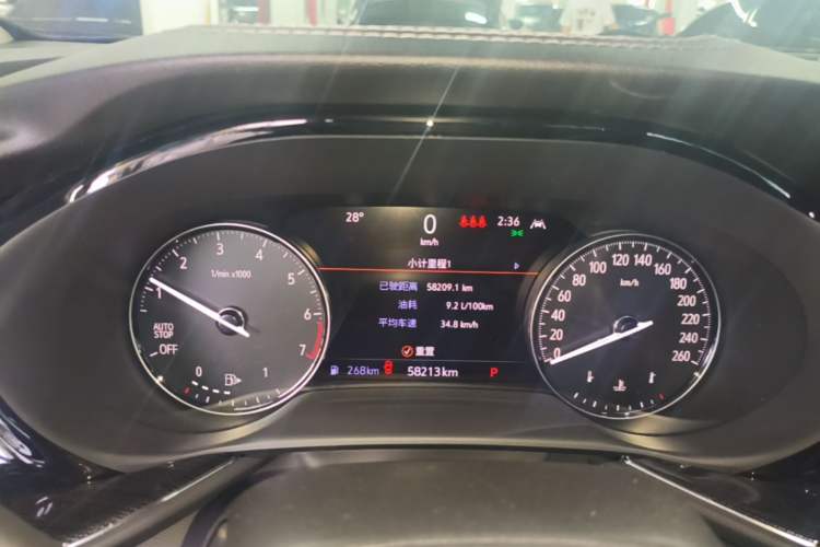Used Buick Envision 2022 Facelift Encore S 652T Two-Wheel-Drive Luxury Model Instrument Cluster