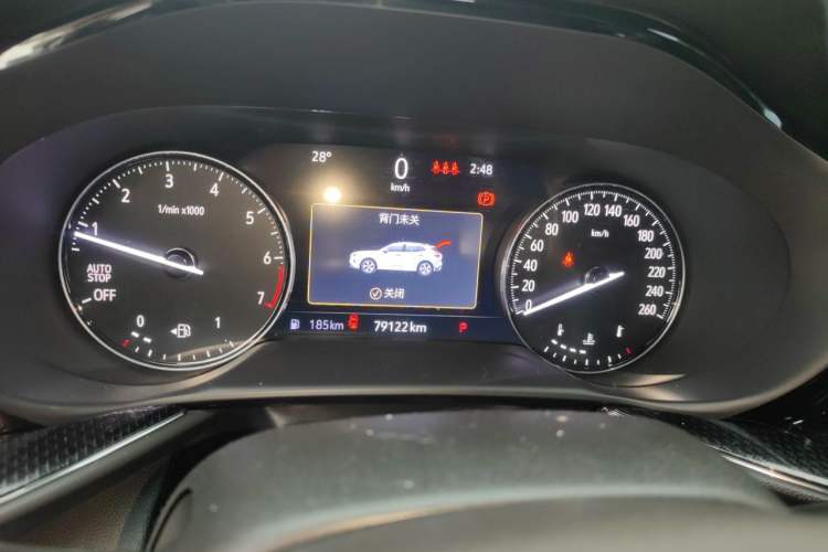 Used Buick Envision 2022 Encore Plus 652T Five-Seat Luxury Model Instrument Cluster
