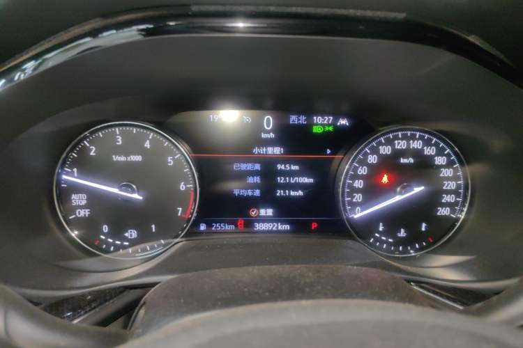 Used Buick Envision 2022 Encore Plus 652T Five-Seat Luxury Model Instrument Cluster