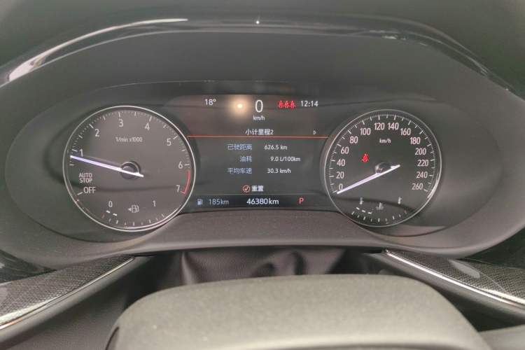 Used Buick Envision 2022 Encore Plus 652T Five-Seat Luxury Model Instrument Cluster