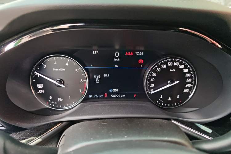 Used Buick Envision 2022 Facelift Encore S 552T Two-Wheel-Drive Luxury Model Instrument Cluster