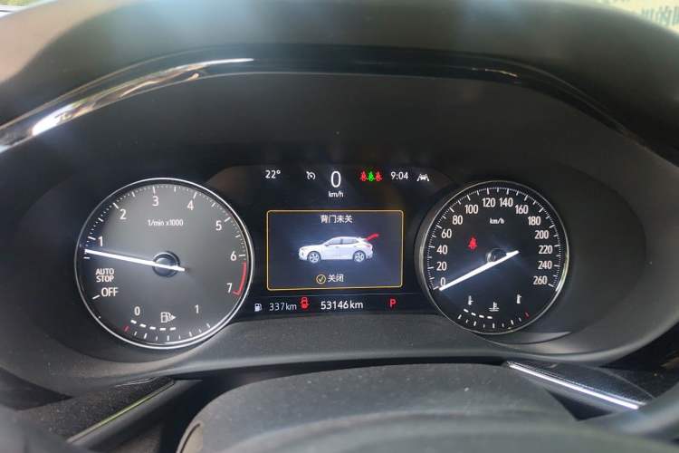 Used Buick Envision 2022 Facelift Encore S 552T Two-Wheel-Drive Luxury Model Instrument Cluster