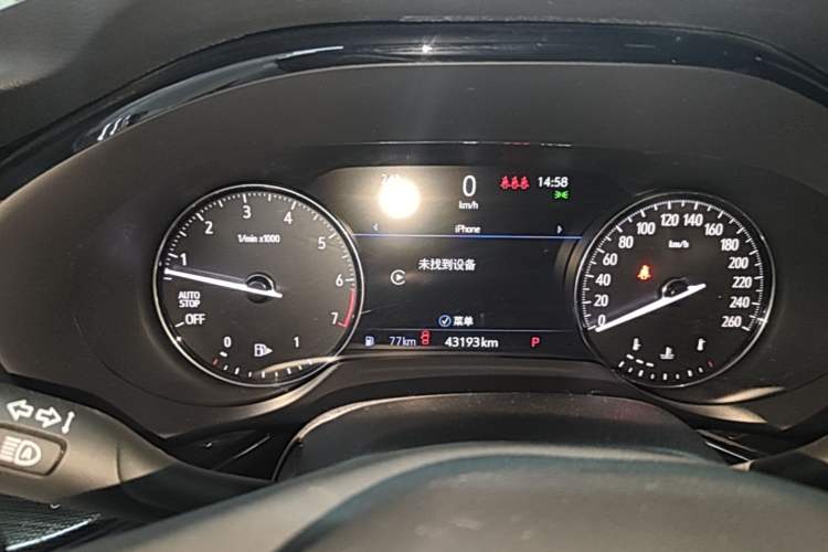 Used Buick Envision 2022 Facelift Encore S 552T Two-Wheel-Drive Luxury Model Instrument Cluster