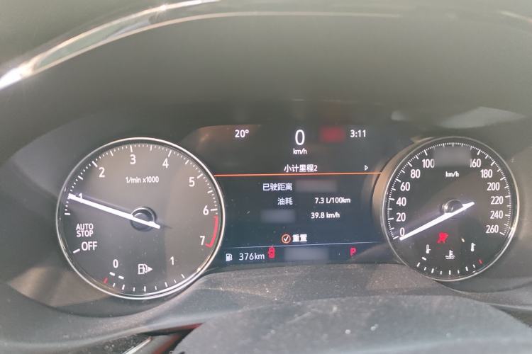 Used Buick Envision 2022 Facelift Encore S 552T Two-Wheel-Drive Luxury Model Instrument Cluster