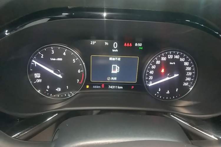 Used Buick Envision 2022 Encore Plus 652T Five-Seat Luxury Model Instrument Cluster