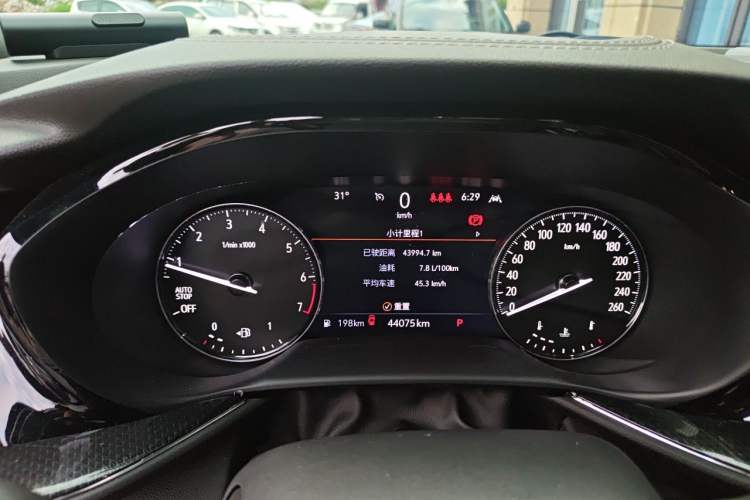 Used Buick Envision 2022 Encore Plus 652T Five-Seat Luxury Model Instrument Cluster