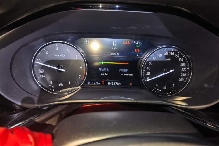 Used Buick Envision 2022 Encore Plus 652T Five-Seat All-Wheel-Drive Luxury Model Instrument Cluster