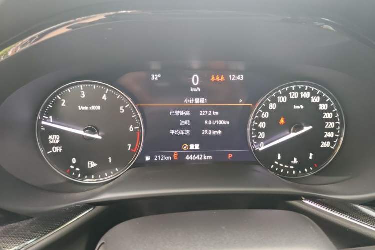 Used Buick Envision 2022 Encore S 552T Two-Wheel-Drive Luxury Model Instrument Cluster