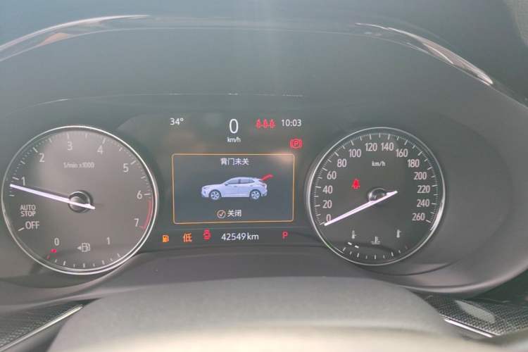Used Buick Envision 2022 Facelift Encore Plus 552T Five-Seat Luxury Model Instrument Cluster