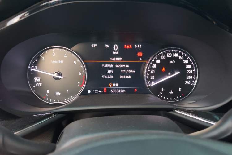 Used Buick Envision 2022 Encore S 552T Two-Wheel Drive Elite Model Instrument Cluster